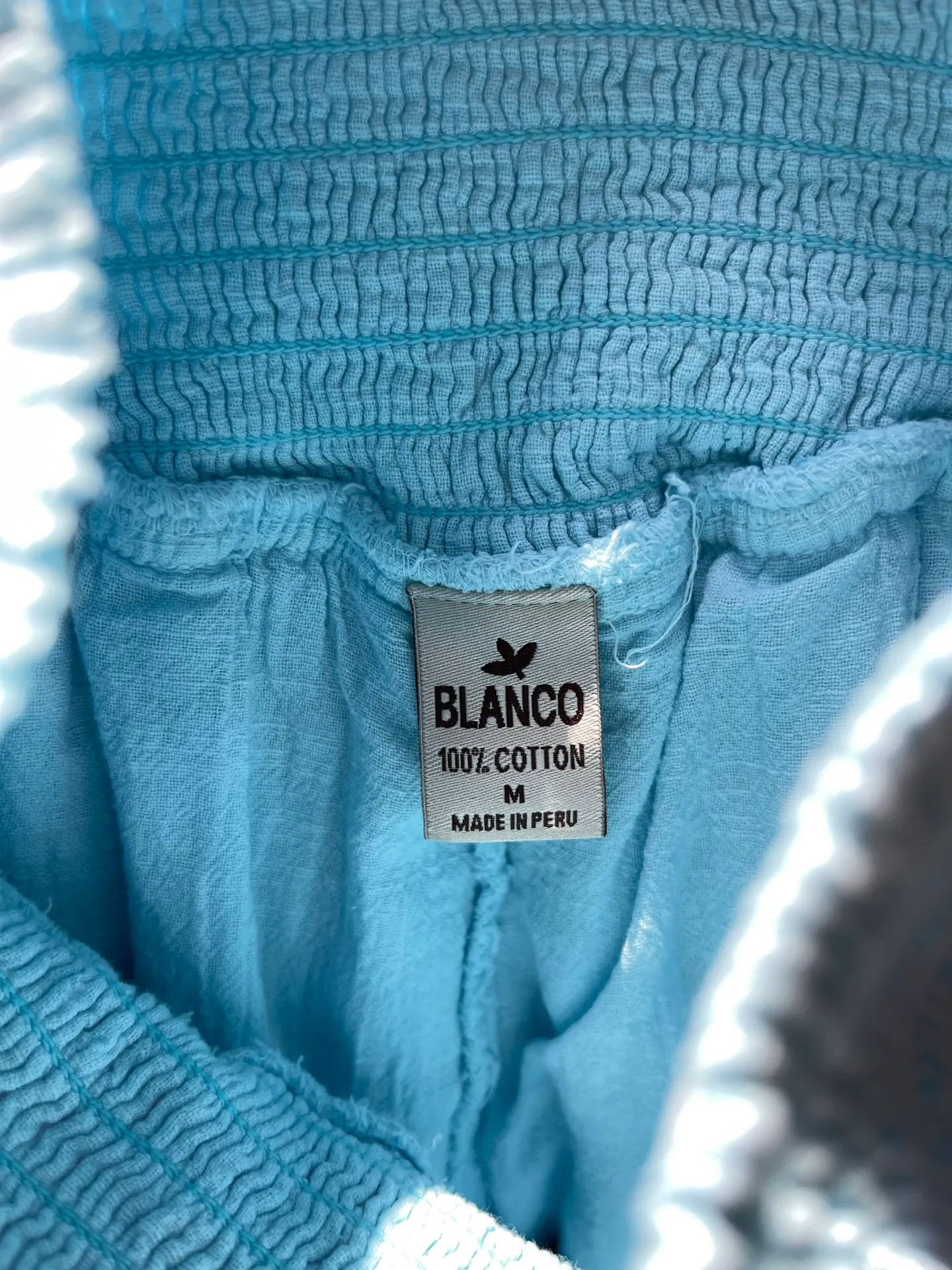 Blue Ruffle Mini Skort  - Image 5