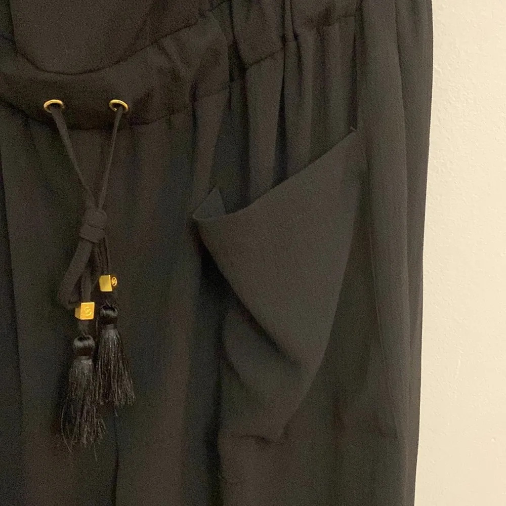 Michael Kors womens black light weight romper size L - Image 5