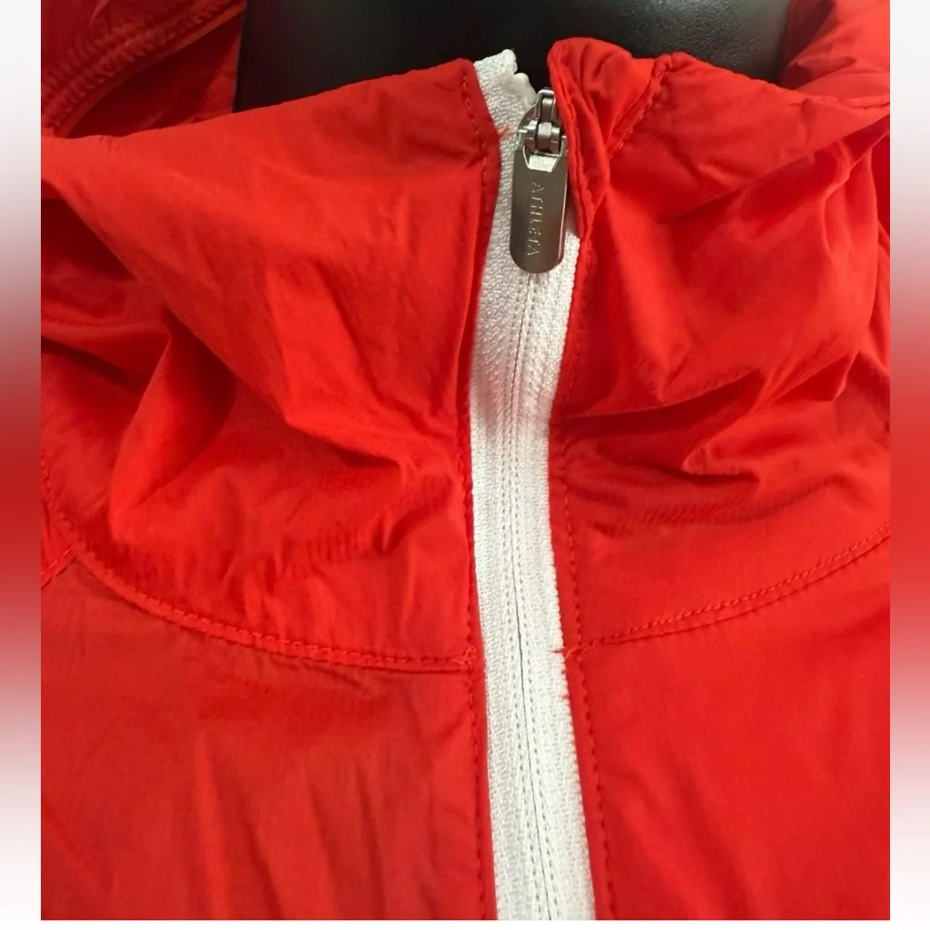 Athleta Women’s Crop Jacket Red Ascender Size XXS - Image 5