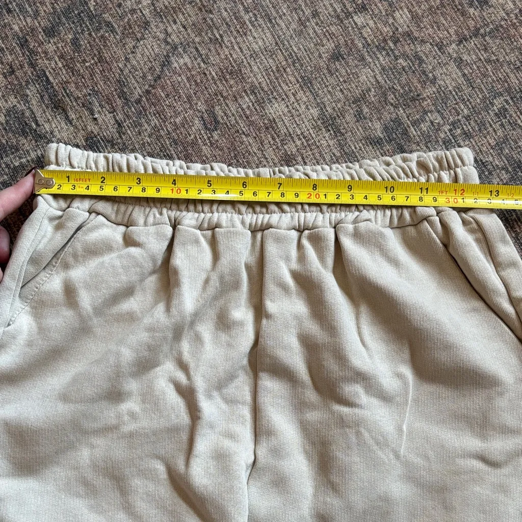 Goldie London Tan Lounge Sweat Pants NWOT Size XS - Image 7