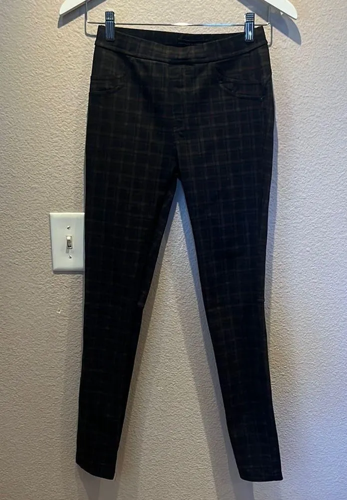 Sanctuary x Anthropologie Women’s Plaid Pull On Pants Size XS - Image 2