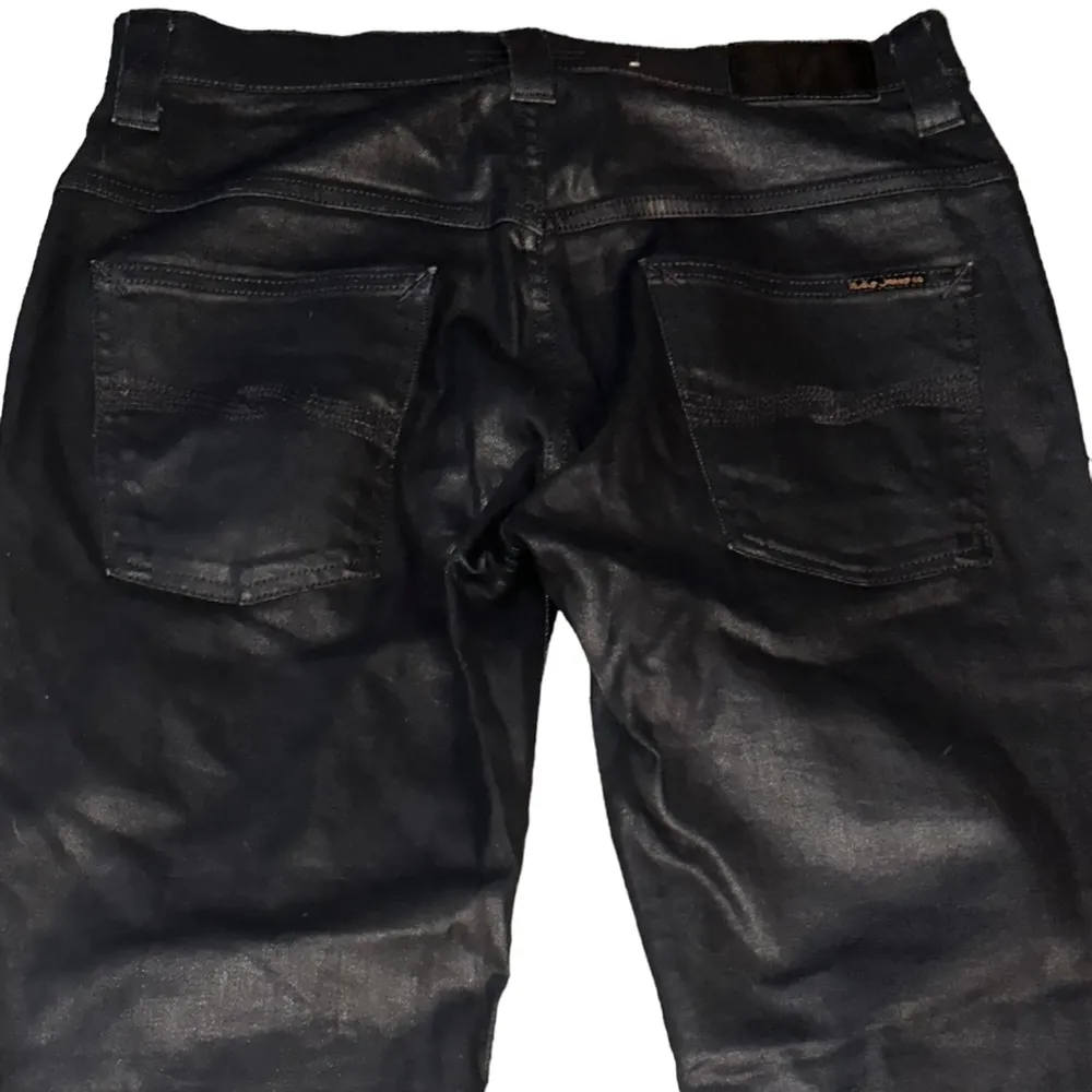 Nudie Jeans Thin Finn Back 2 Black jeans Size 32 - Image 9