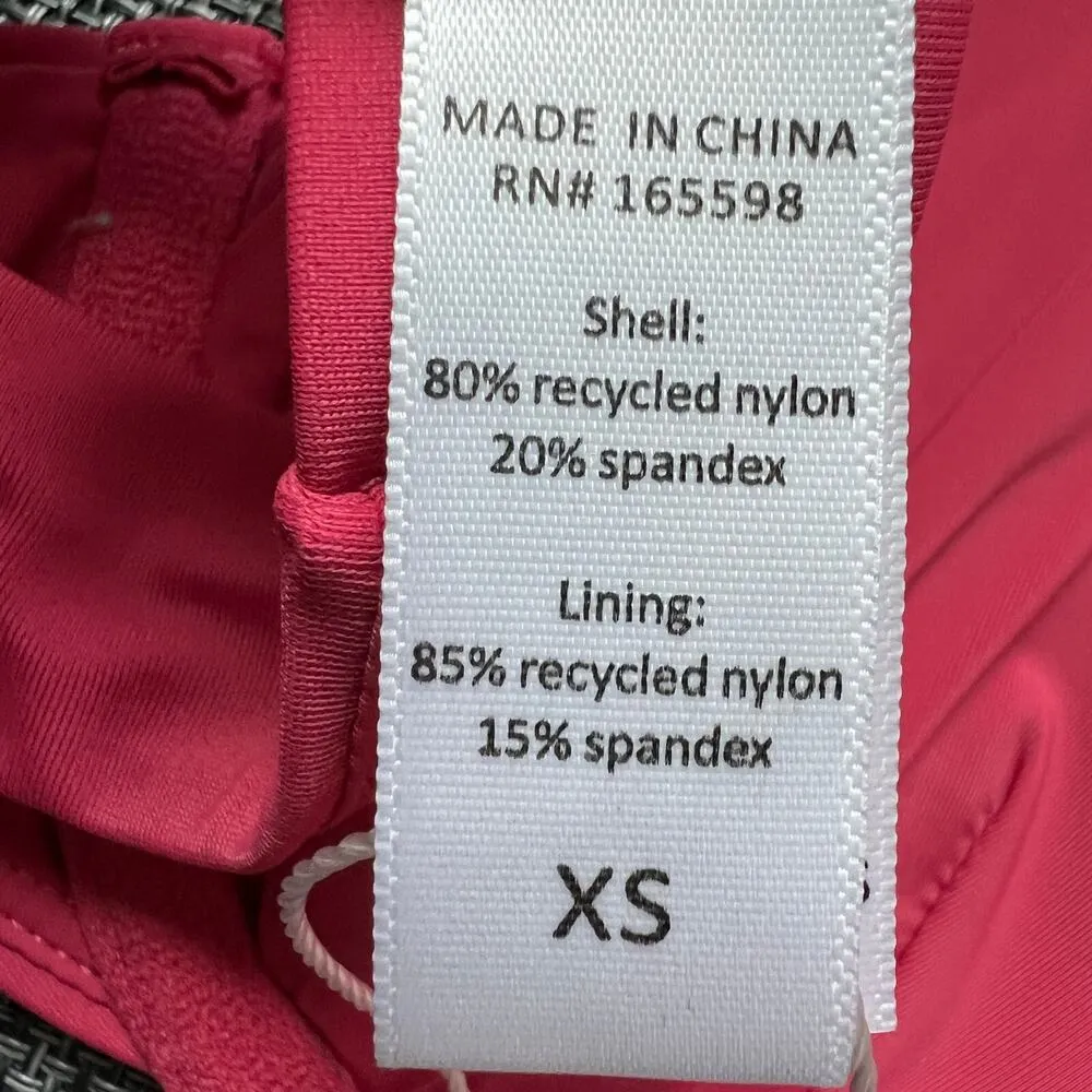 Andie Bermuda Bikini Top Extra Small Rosette Pinkish Underwired - Image 6