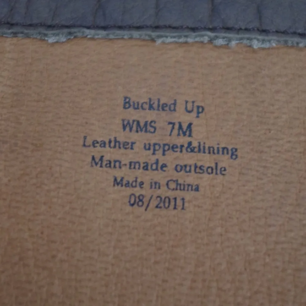 Kenneth Cole Gentle Souls Leather Side Zip Moto Fashion Boots Size 7M - Image 2