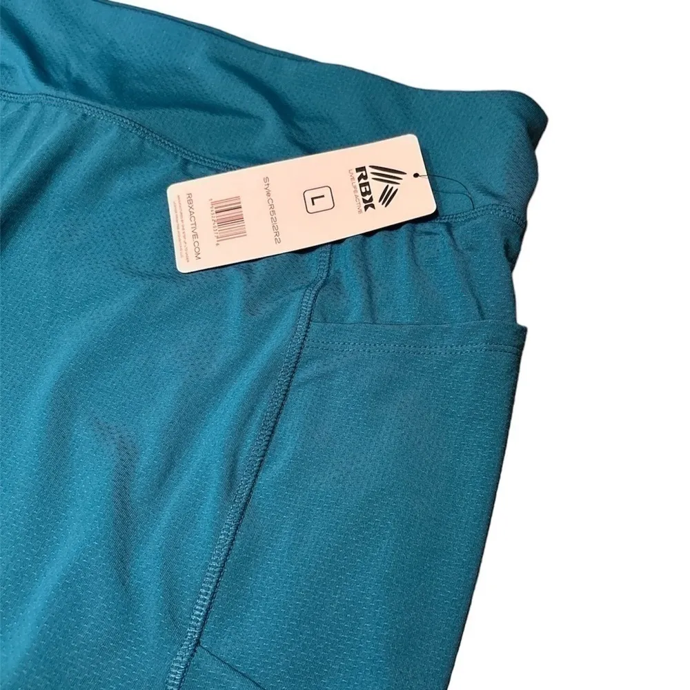 RBX Active Women's Stretch Knit Flat Front Golf/Tennis Skort & Shorts - Image 3