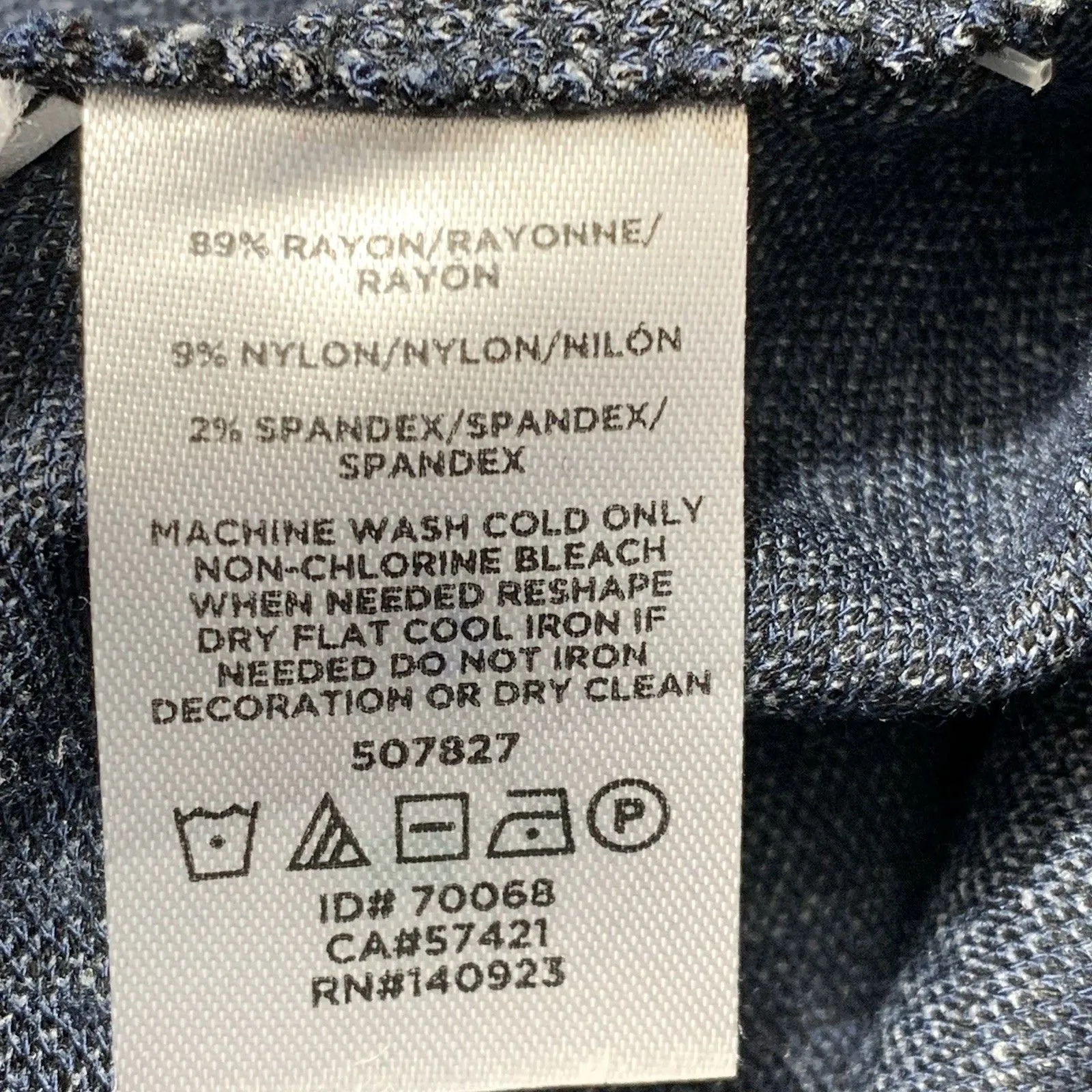 NWT Lou & Grey for LOFT Plaid Leggings Women’s XS Rayon Blend High Waist Stret - Image 7