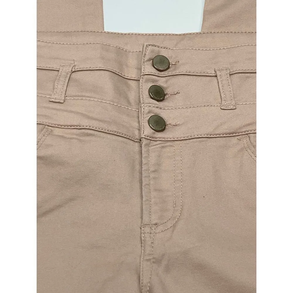 Tinsletown High Waist 3 Button Skinny Pant Size 9 - Image 4