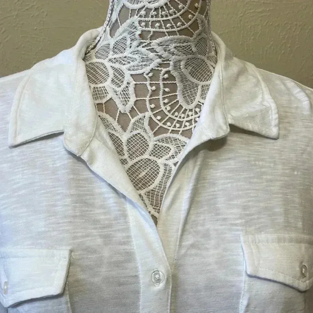 Westport White button up top - Image 2