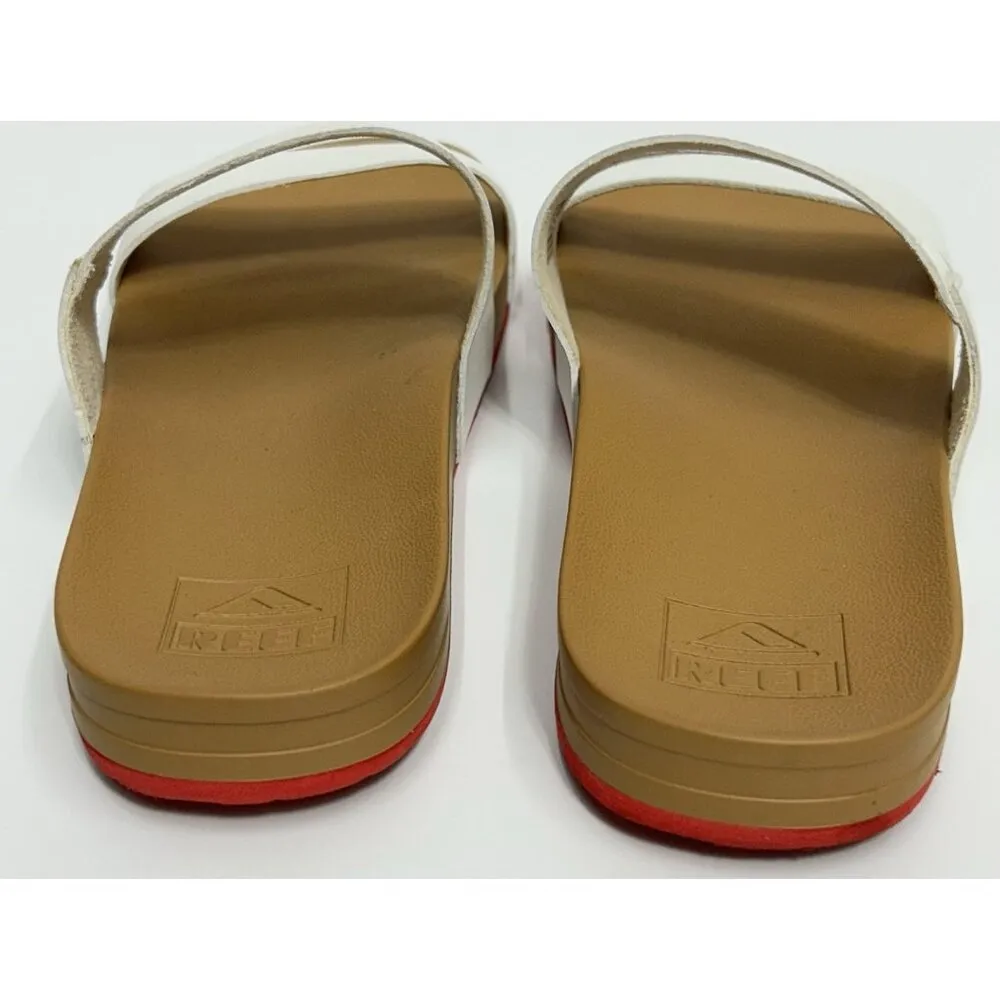 Reef Cushion Vista MLB Chicago Cubs Sandals - Women’s Size 10 White - Image 5