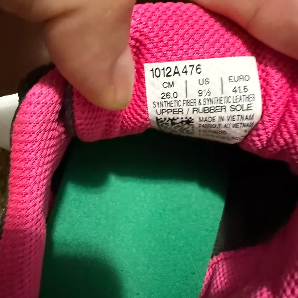 Asics Womens Gel Venture 7 1012A477 Gray Black Running Shoes Size 9.5 Excellent - Image 6