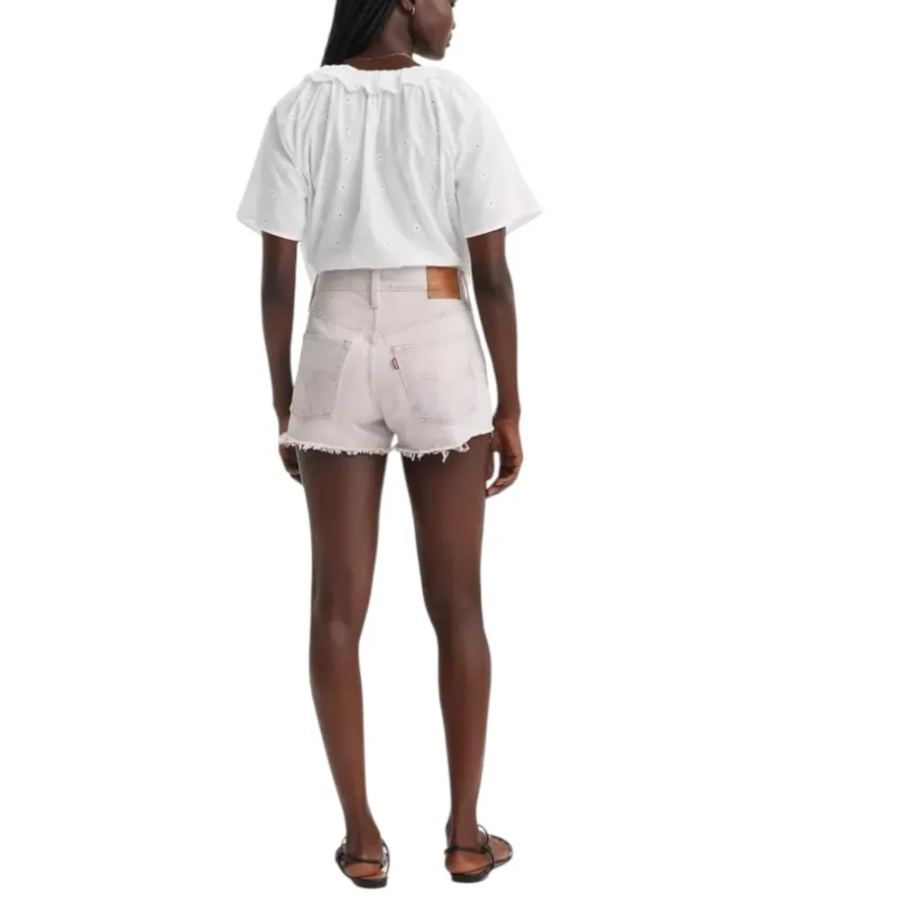 Levi's 501 Original Fit High Rise Lavender Fray Hem Button Closure NWT Size 29" - Image 3