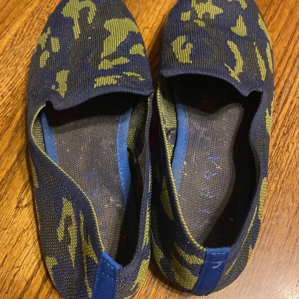 Aldi Serra Slip on Washable Flats Camo - Image 4