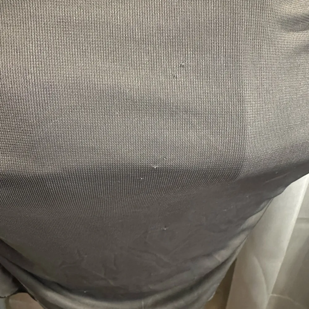 Ruby Rox One Shoulder Gray Cocktail Dress Size Small - Image 10