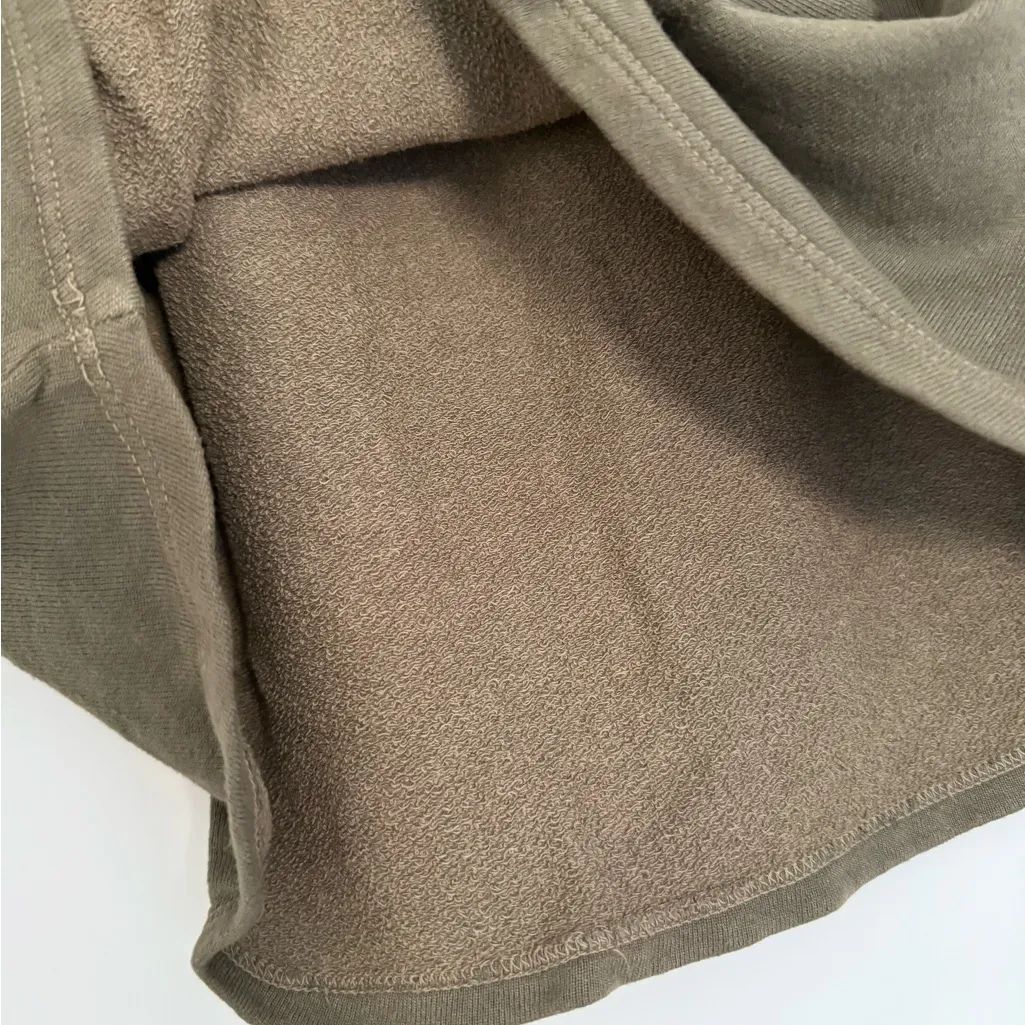 New Evereve Sundry Olive Terry Drawstring Skirt - Small - $118 - Image 7