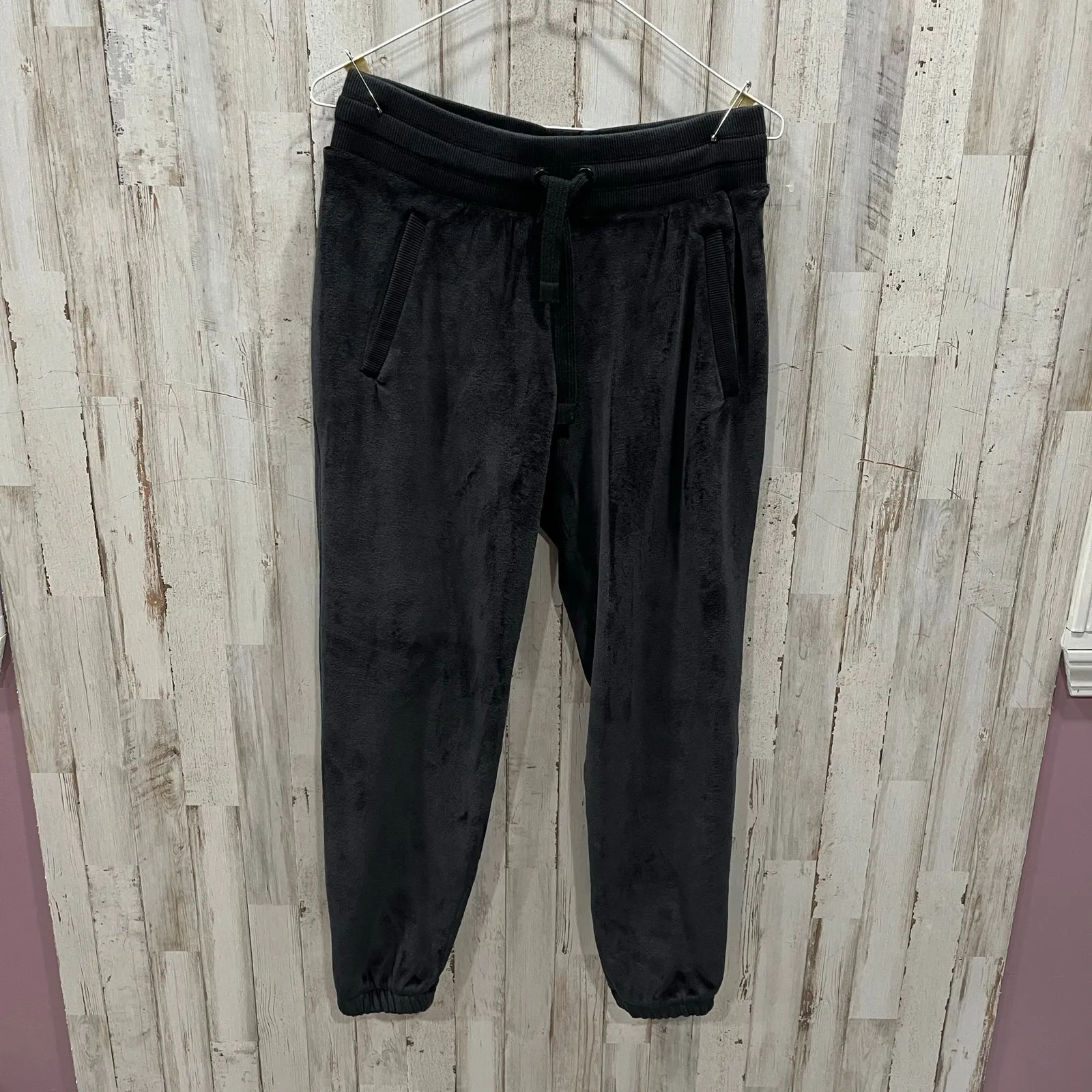 ATHLETA Double Cozy Karma Recover Jogger Pants | Black Womens XS Lounge CozyCore - Image 2