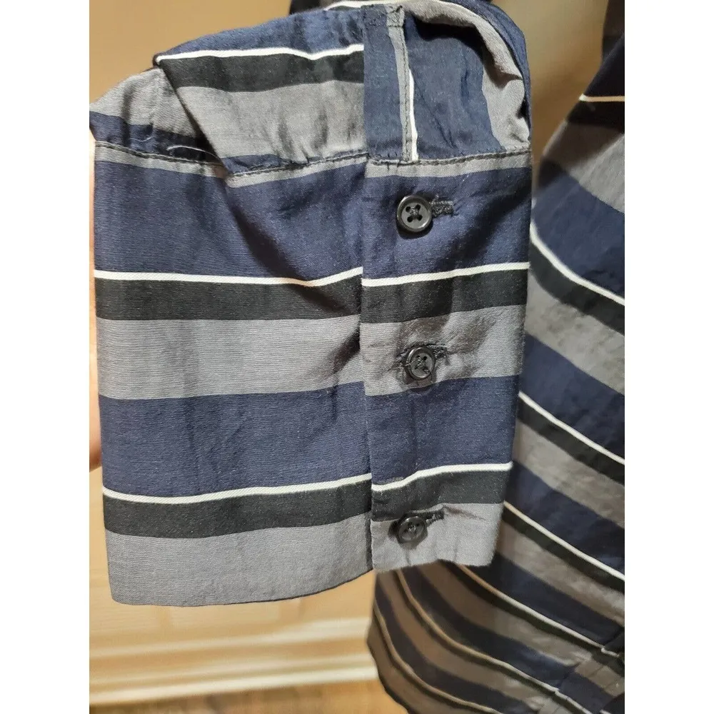 Humanoid Women Multicolor Cotton Collared Long Sleeve Button Down Casual Shirt M Size M - Image 4