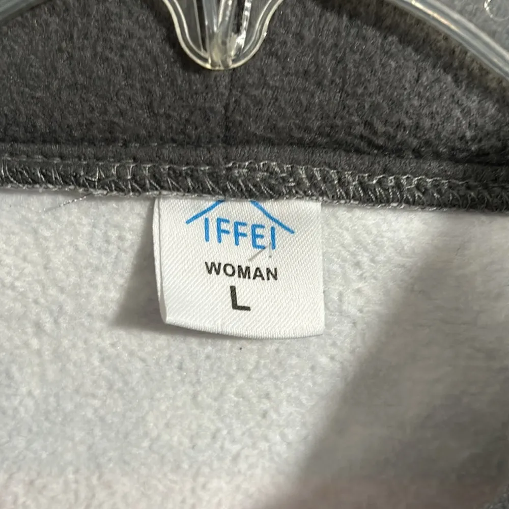 IFFEI Womans footed Pajamas White Size L - Image 4