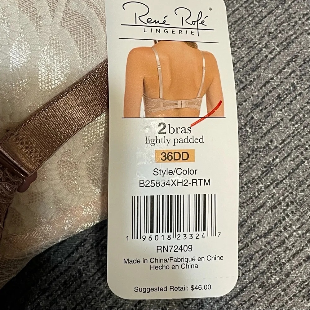 Rene Rofe Women’s 2 Pack of Bras Size undefined - Image 13