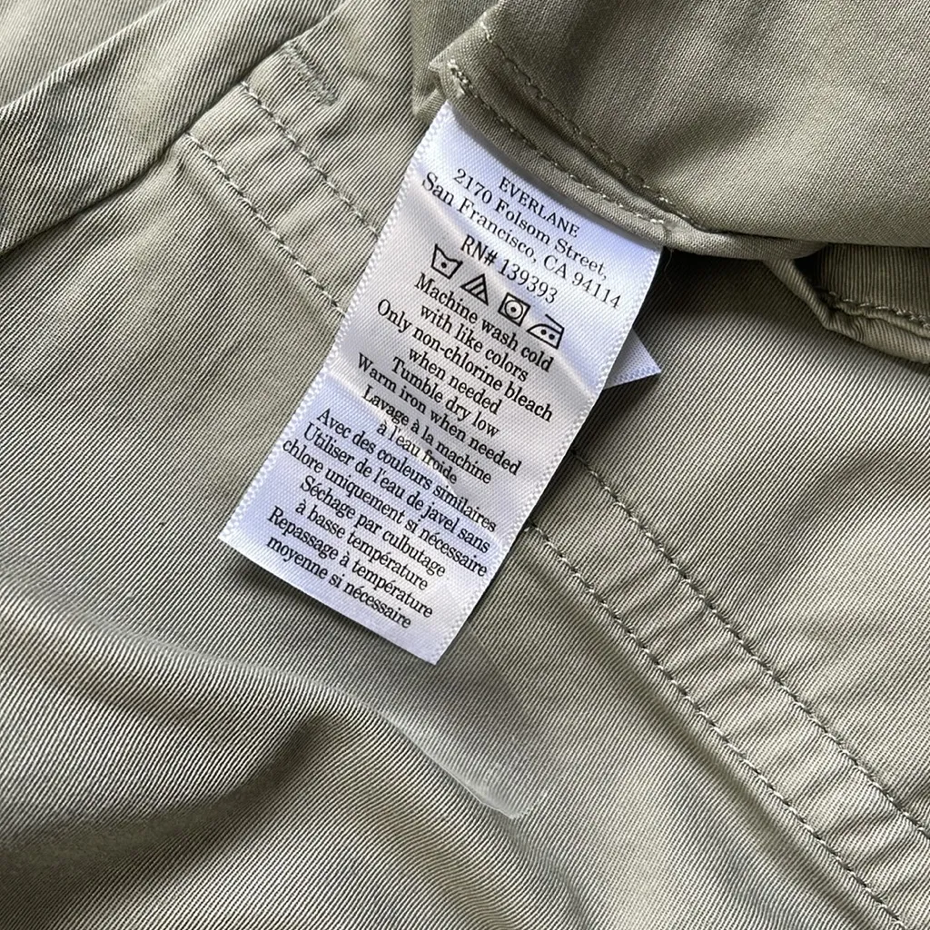 Everlane Women’s Puff‑Sleeve Midi Dress – Sage Green, Size M” - Image 7