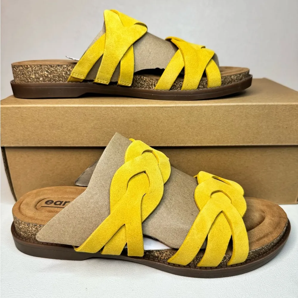 Earth Desty Round Toe Woven Casual Slip-on Sandals classic comfy summer outdoor - Image 2