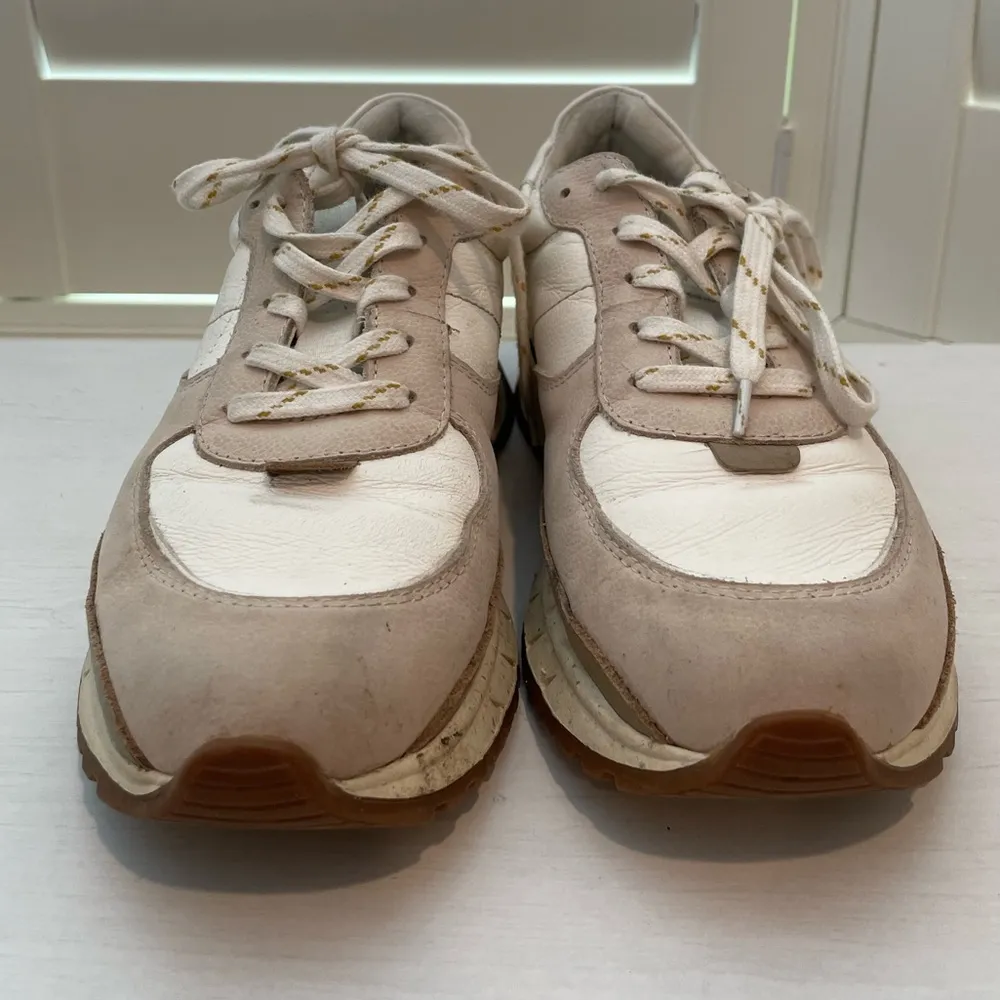 Madewell Kickoff Trainer Sneakers In Antique Cream Multi Size 8 - Image 5