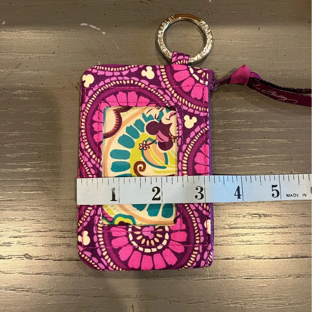 Vera Bradley  Plums Up Disney Mickey ID Case Wallet - Image 14
