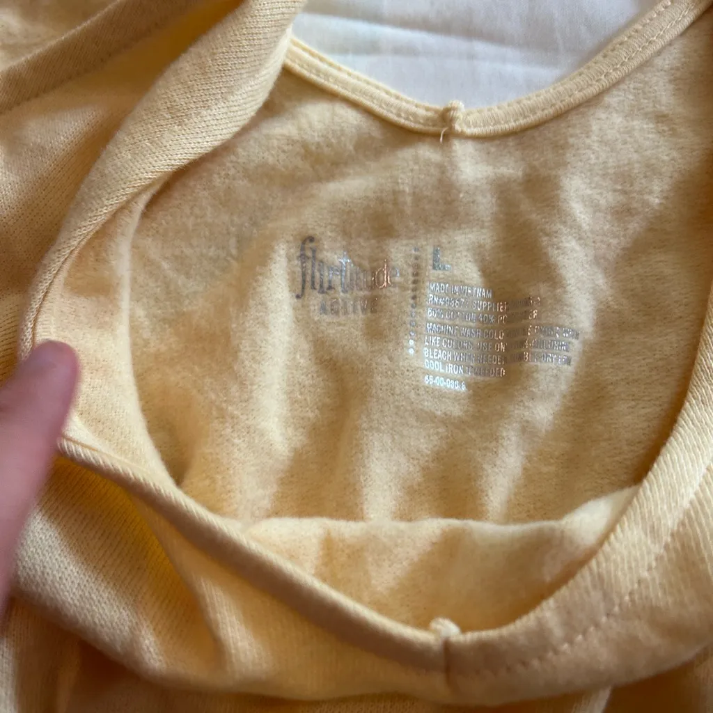 Sport top bra Workout Gym Walking Sleep Size Large - Image 3