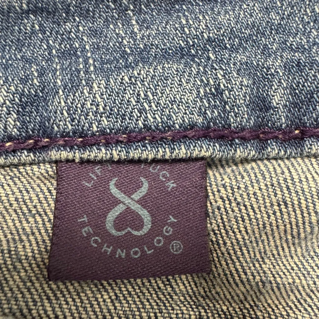 NYDJ Blue Boot Cut Jeans Size 6 Medium Wash 29x31 - Image 4