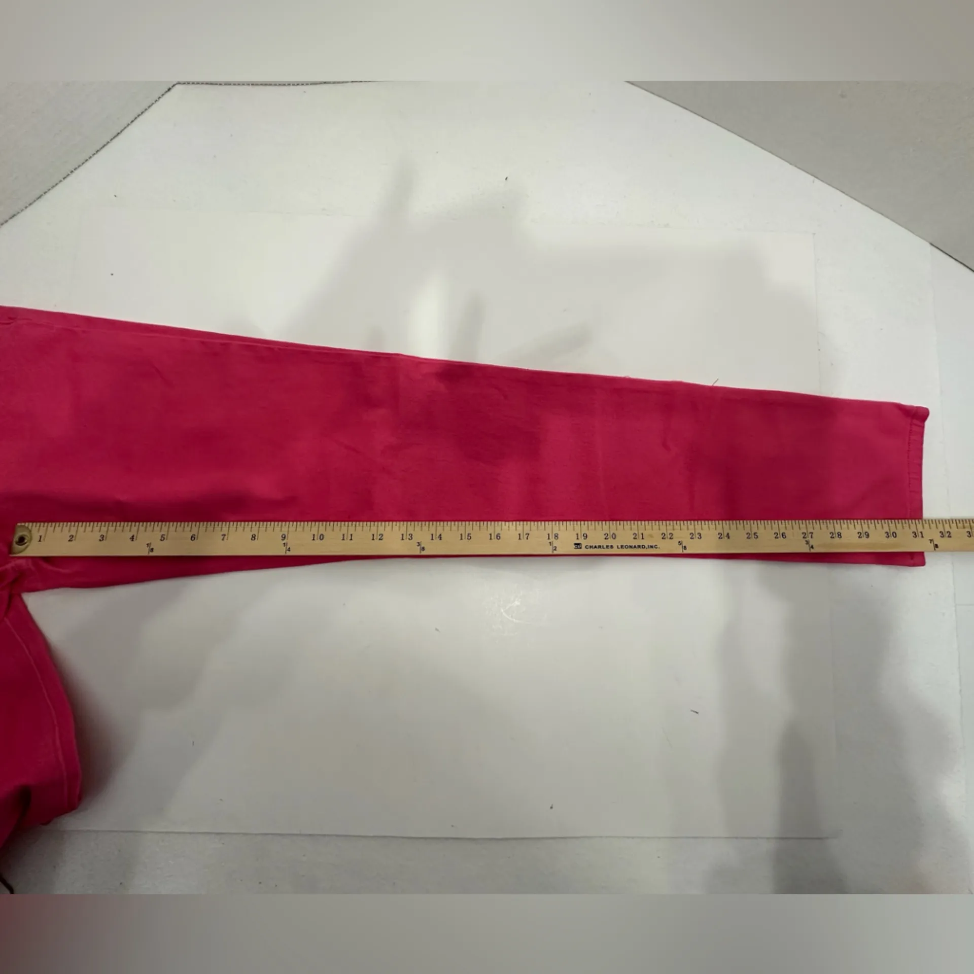 Makers Hot Topic Hot Pink Skinny Jeans Y2K Deadstock Size 9 Juniors - Image 6