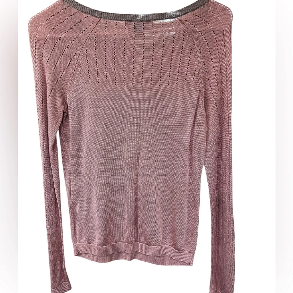 Armani Exchange Pink Knit Sweater - Image 3