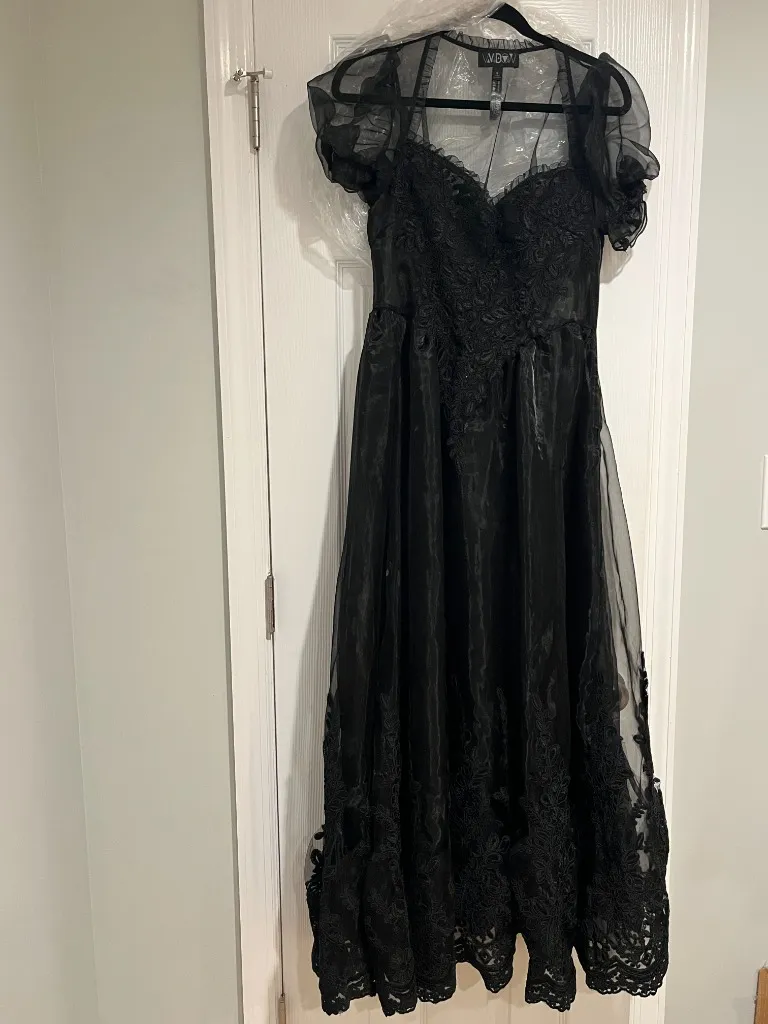 Like New Dollskill Gothic/Halloween costume Maxi Dress scroll for my pics!! SOLD OUT Online size S! - Image 8