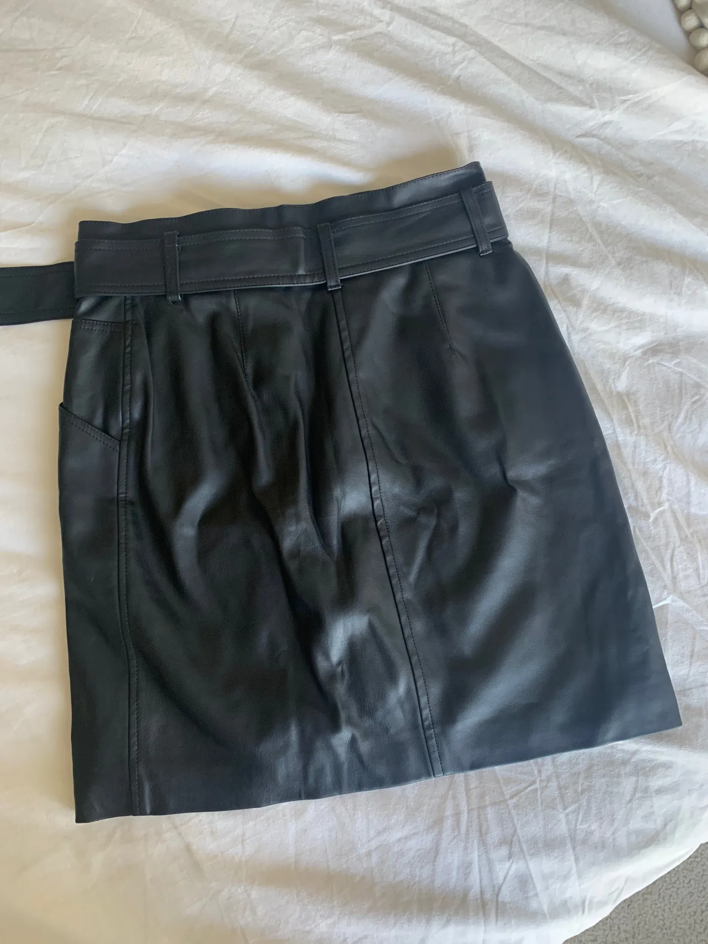 H&M Faux Leather Skirt - Image 5