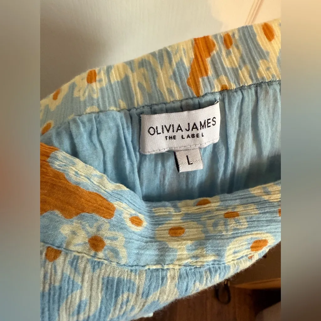 Olivia James The Label Skirt Blue Size L - Image 6
