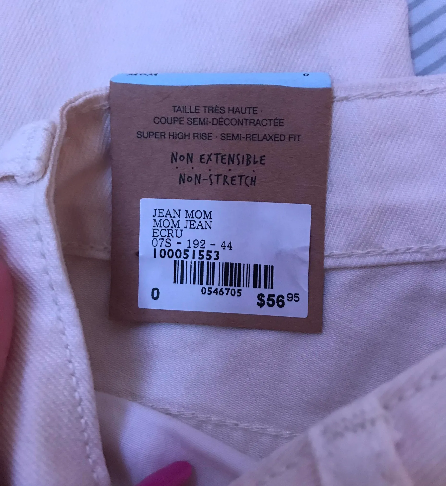 Garage Pale Yellow Mom Jeans - Image 5