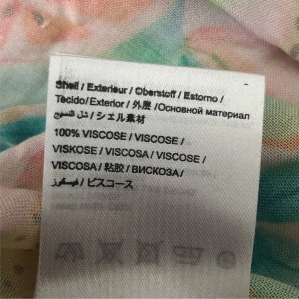 Farm Rio for Anthropologie Rainforest Wrap Blouse NEW - Image 4