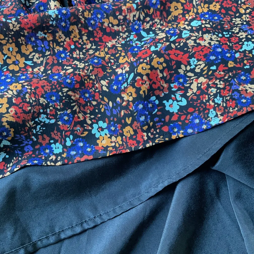 J. Crew Multicolor Floral Blouse - Image 5