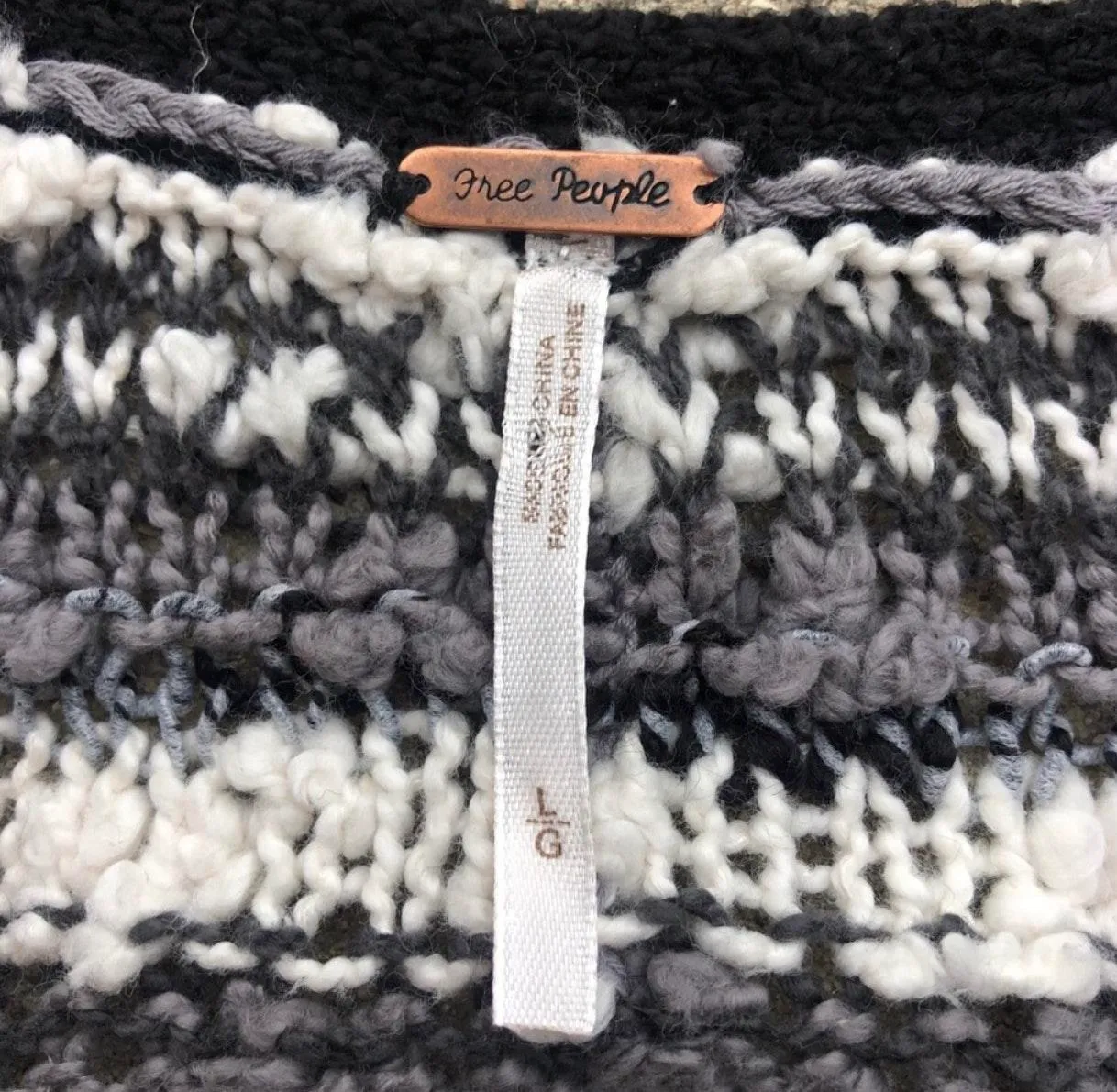 Striped Sweater Size Large - Image 6