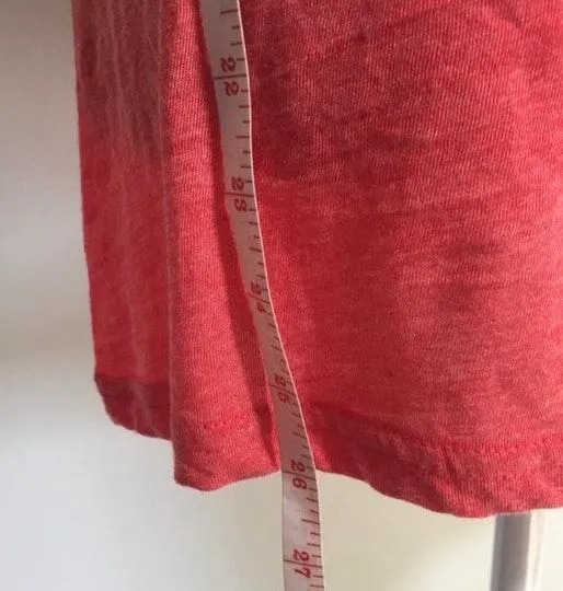 NWOT Ole Miss Rebels V Neck Tee T Shirt Top New Large Red - Image 8