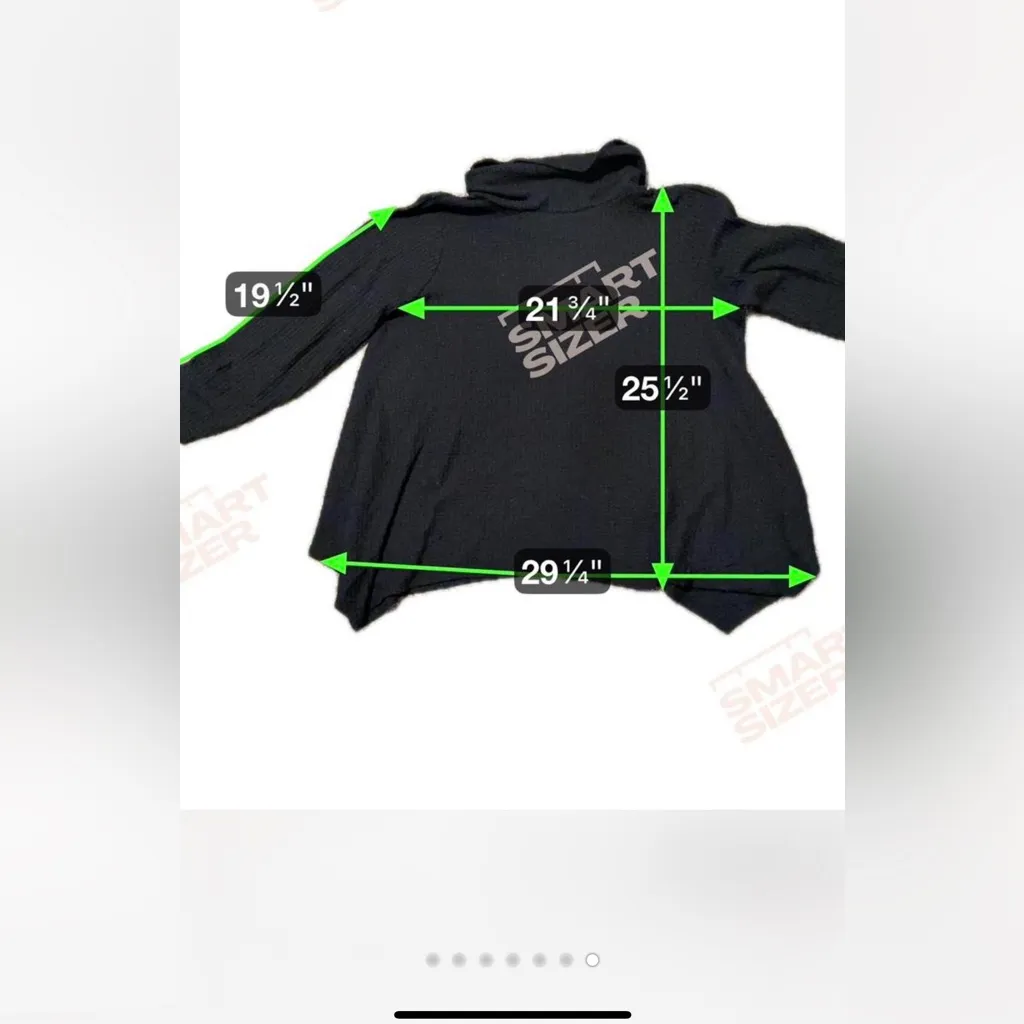 Sonoma women’s  Black Turtleneck Sweater - Image 7