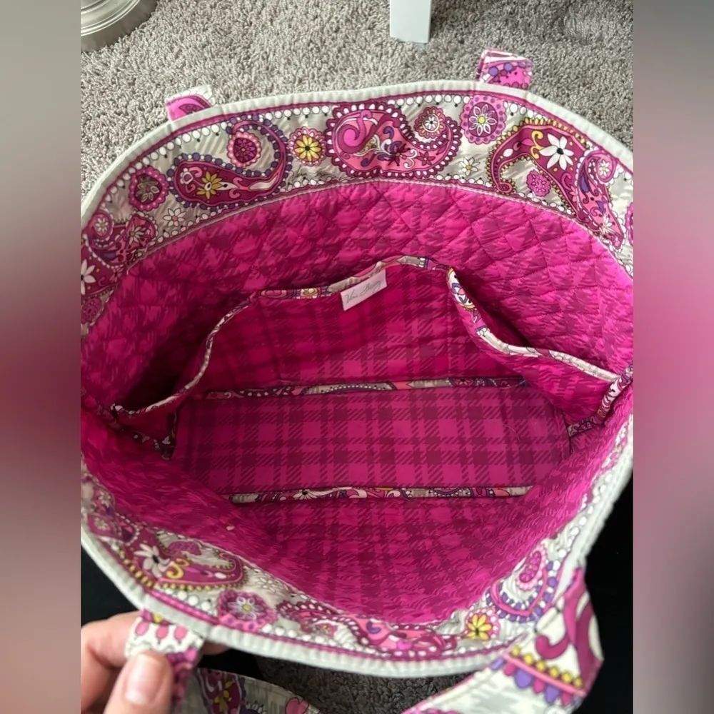 Vera Bradley Paisley Print Medium Tote bag - Image 6