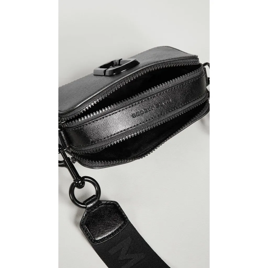 Marc Jacobs Snapshot Leather Bag in Black New AS-IS Bag Handbag Purse - Image 3