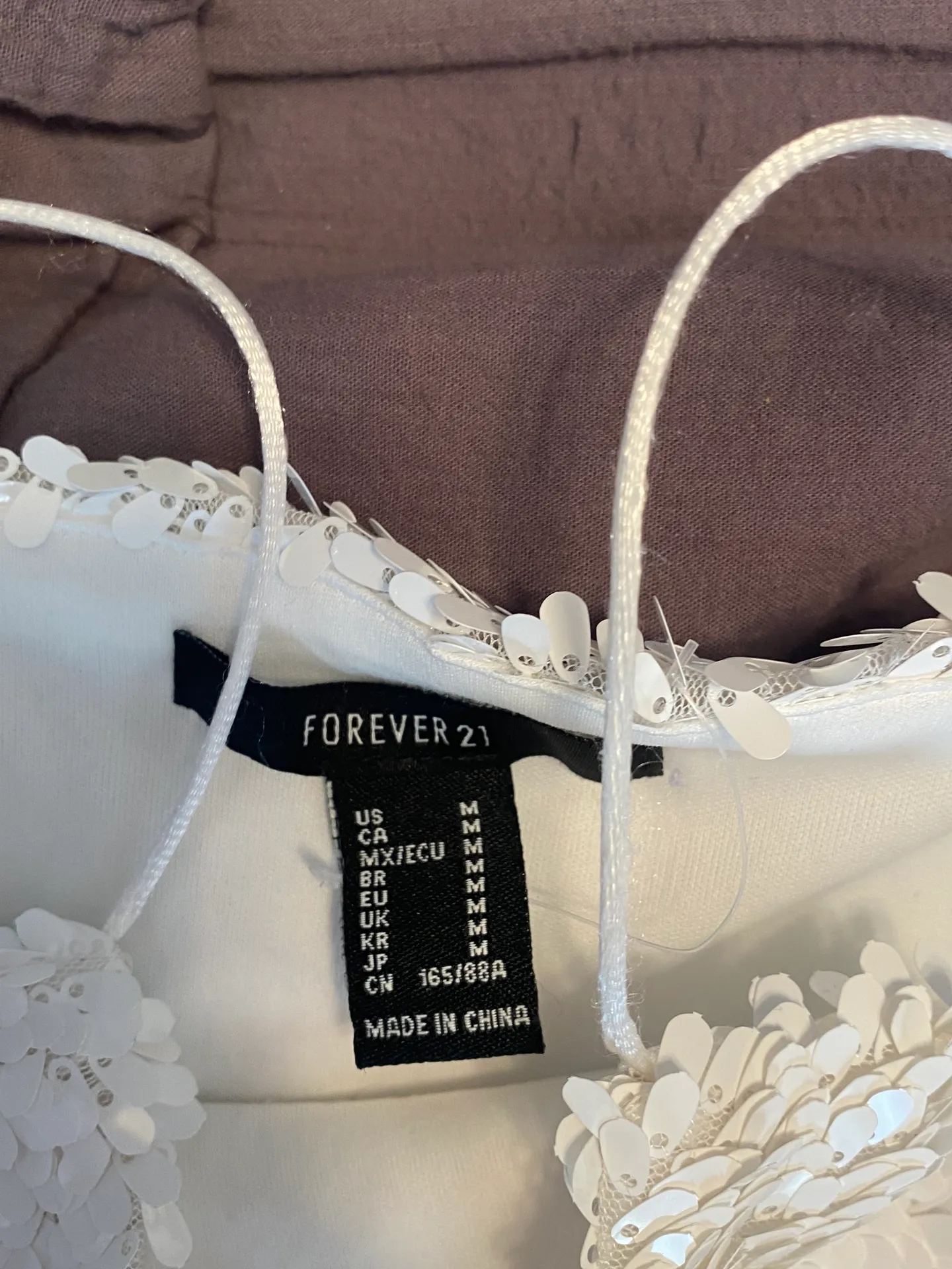 Forever 21 Sequin Crop Top - Image 4