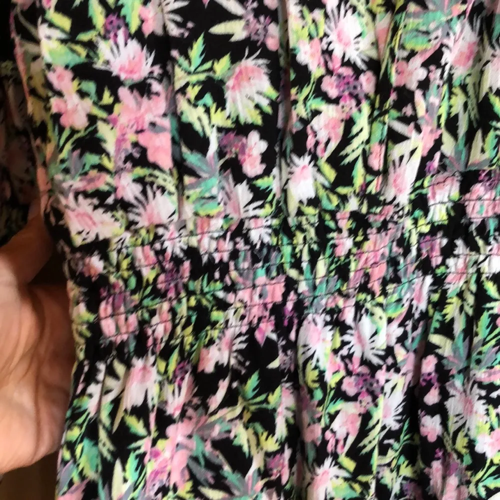 PRINCESS VERA WANG Flower Print Dress Size L - Image 6