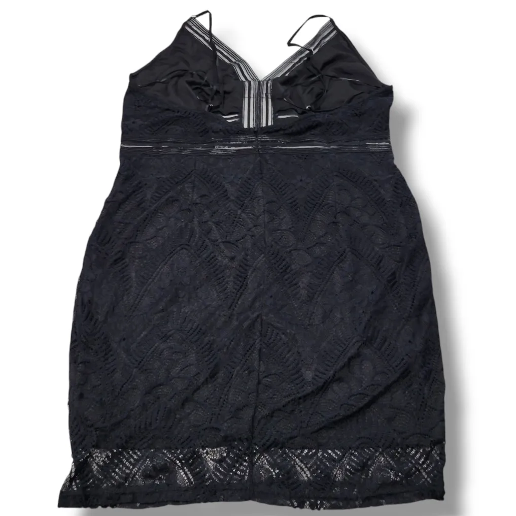 Talent Dress Size 2XL Cocktail Dress Sleeveless Spaghetti Strap Dress Lace Sheer Trim Women's Dress - Image 5