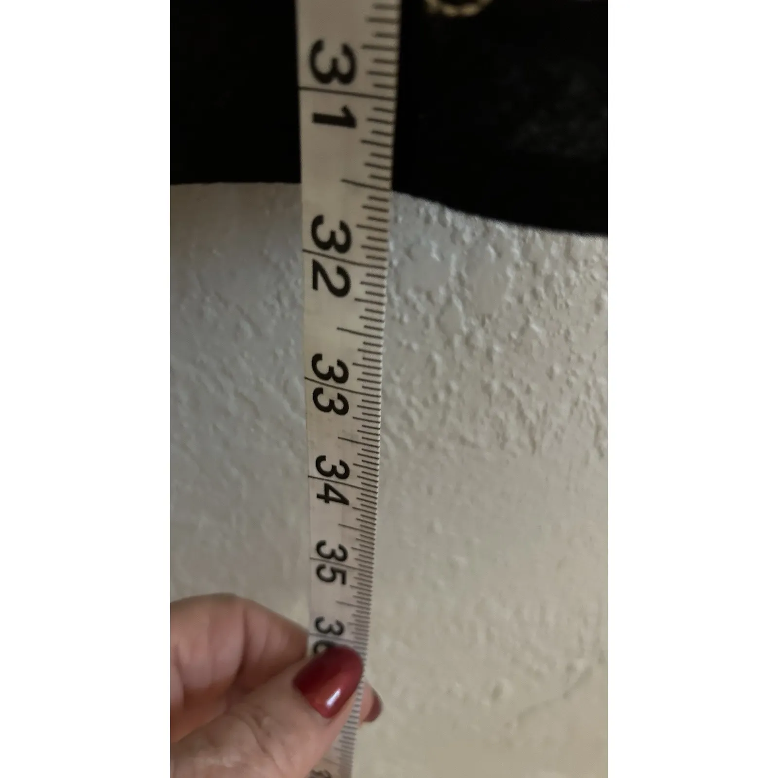 Richard Malcolm Linen Skirt Size 10 Black Embroidered Boho Fully Lined Zip - Image 7