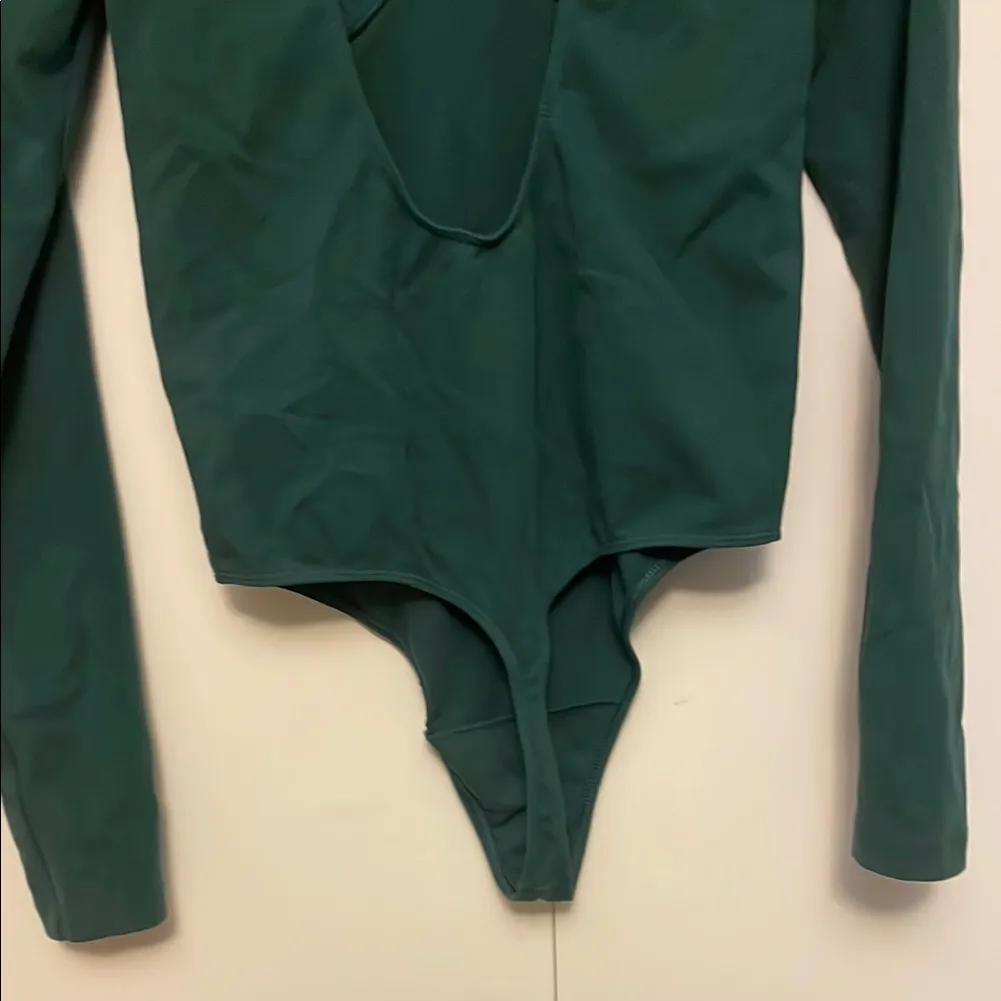 Talula Emerald Green Knit Bodysuit Top - Image 7