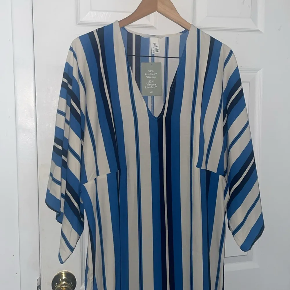 V-neck kaftan dress - Image 6