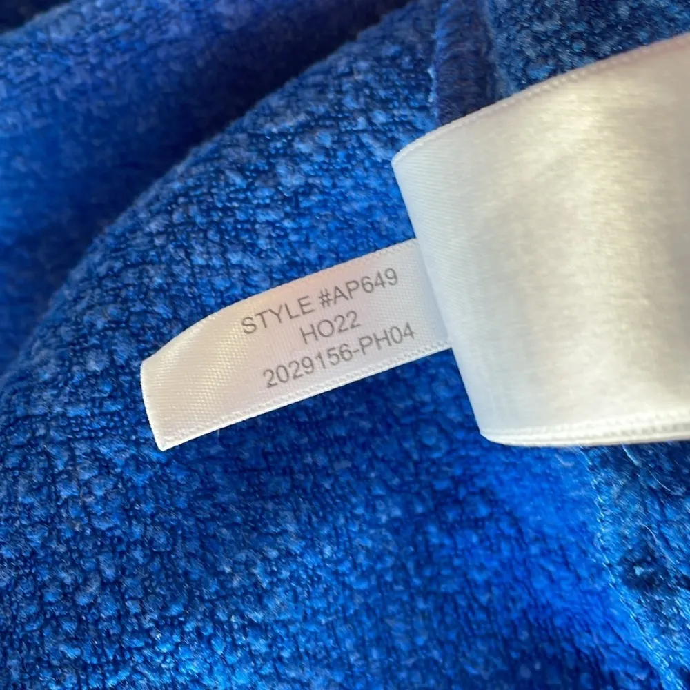 J.Crew Wide Button Collar Fleece Sweatshirt - Image 8