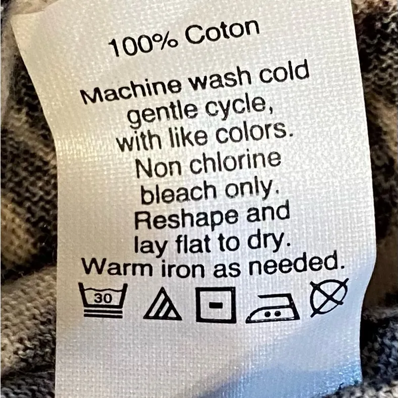 J Crew Women’s Size Medium 100%‎ Cotton Leopard Teddie Sweater - Image 8