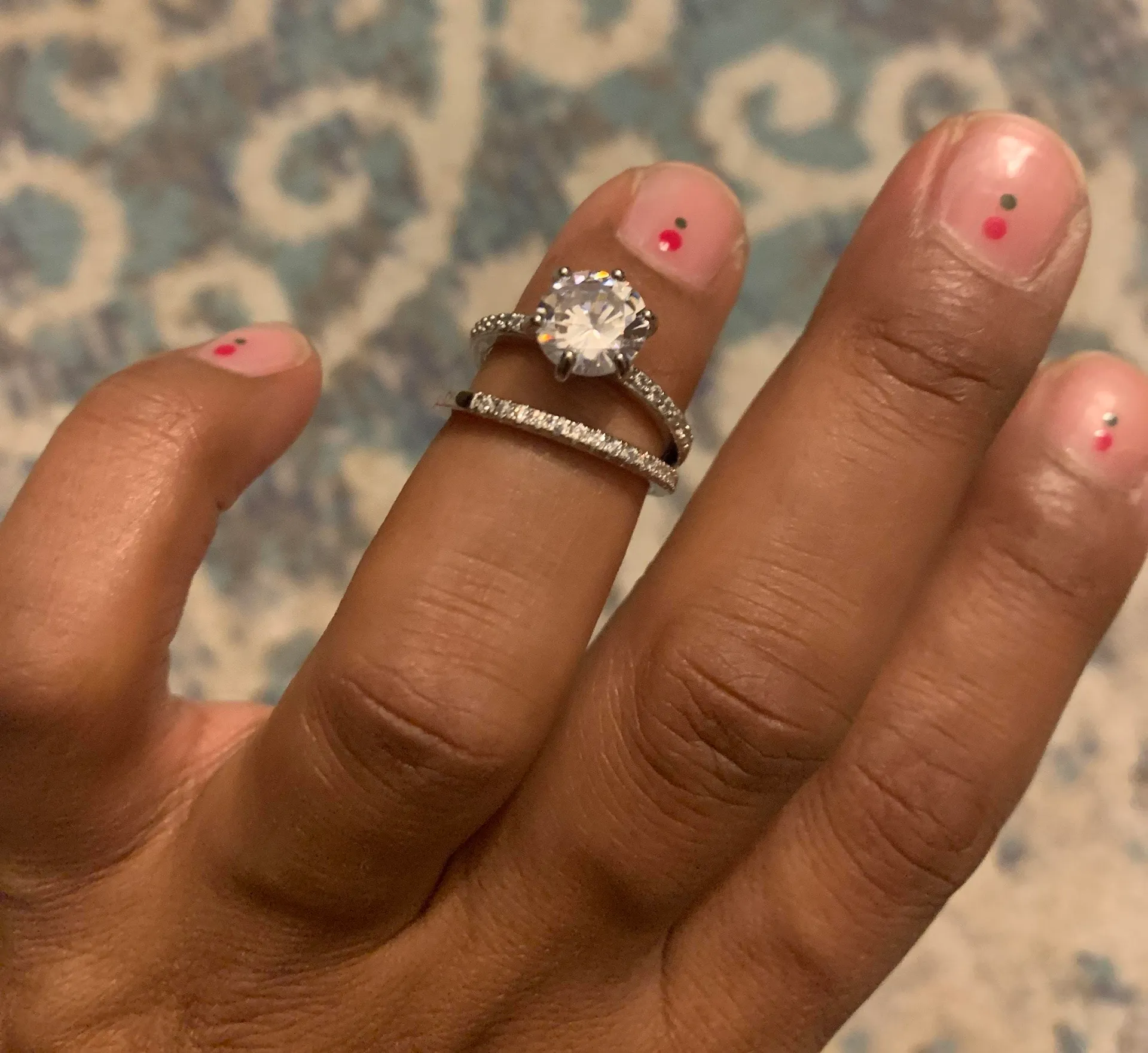 Beverly Hills Boutique Ring Set... Silver - Image 7